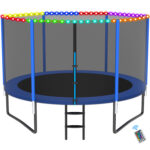 Gamma Series Trampoline with Light Blue