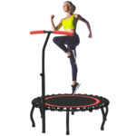 Nu Series Rebounder Trampoline for Adults Red