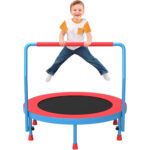 Mu Series Rebounder Trampoline for Kids Red
